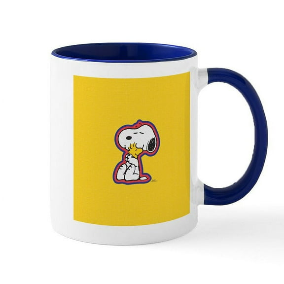 CafePress - Peanuts Flair Snoopy - 11 oz Ceramic Mug - Novelty Coffee Tea Cup