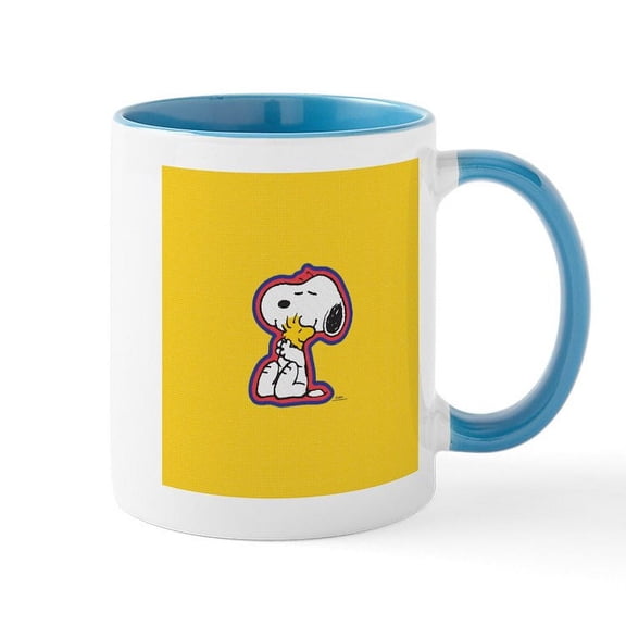 CafePress - Peanuts Flair Snoopy - 11 oz Ceramic Mug - Novelty Coffee Tea Cup