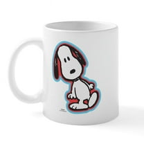 CafePress - Peanuts Flair Snoopy Tote Mugs - 11 oz Ceramic Mug - Novelty Coffee Tea Cup