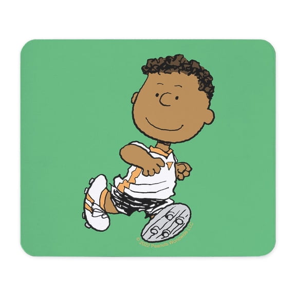 CafePress - Peanuts Franklin Playing Soccer - Non-slip Rubber Mousepad, Gaming Mouse Pad