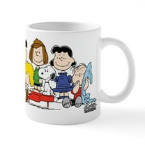 CafePress - Peanuts Gang Music Mugs - 11 oz Ceramic Mug - Novelty Coffee Tea Cup