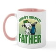 thumbnail image 1 of CafePress - Peanuts: Golf Father Mug - 11 oz Ceramic Mug - Novelty Coffee Tea Cup, 1 of 3