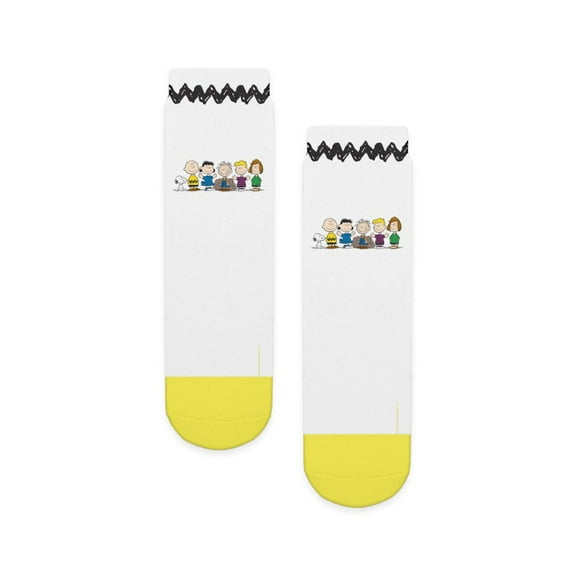 CafePress - Peanuts Group - Unisex Novelty Printed Crew Kids Socks