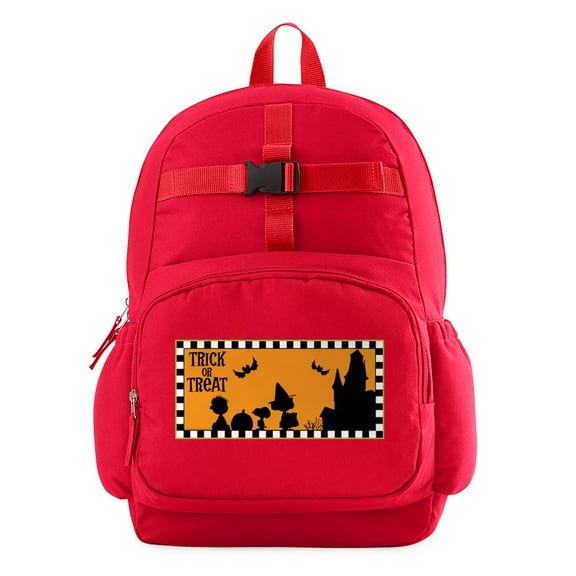 CafePress - Peanuts Haunted House - Cute School Travel Backpack