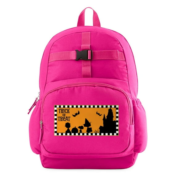 CafePress - Peanuts Haunted House - Cute School Travel Backpack