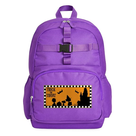 CafePress - Peanuts Haunted House - Cute School Travel Backpack