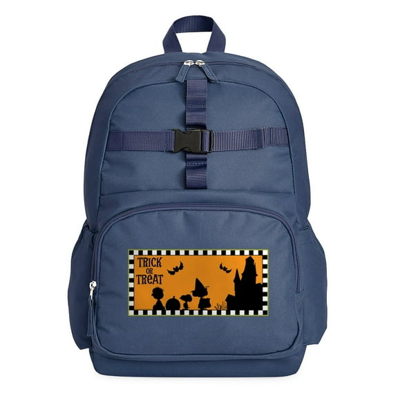 CafePress - Peanuts Haunted House - Cute School Travel Backpack