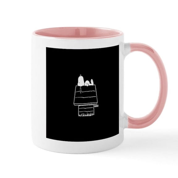 CafePress - Peanuts Snoopy - 11 oz Ceramic Mug - Novelty Coffee Tea Cup