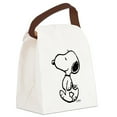 thumbnail image 1 of CafePress - Peanuts Snoopy - Canvas Lunch Bag with Strap Handle, 1 of 2