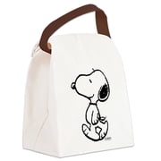 CafePress - Peanuts Snoopy - Canvas Lunch Bag with Strap Handle
