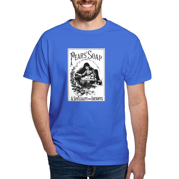 CafePress - Pears Soap T Shirt - Men's Classic Graphic Cotton T-Shirt