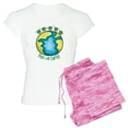 thumbnail image 1 of CafePress - Peas On Earth Pijamas - Women's Light Pajamas, 1 of 4
