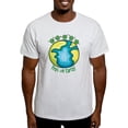 thumbnail image 1 of CafePress - Peas On Earth T Shirt - Men's Classic Graphic T-Shirt, 1 of 4