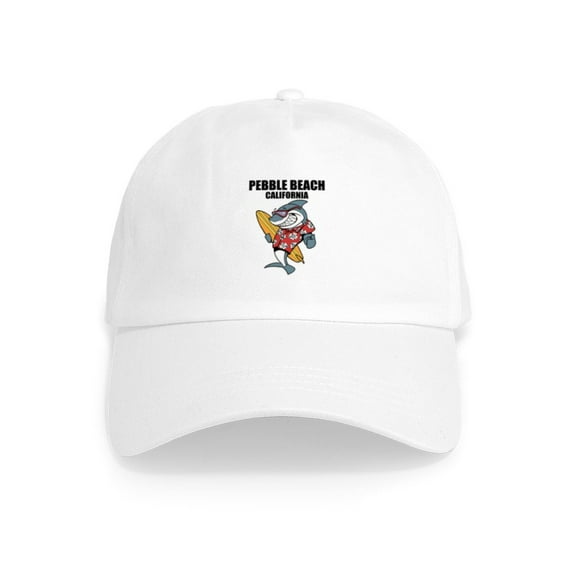 CafePress - Pebble Beach, California - Adjustable 100% Brushed Unisex Casual Cotton Baseball Cap, Beige, 1