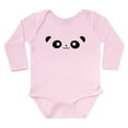 thumbnail image 1 of CafePress - Peekaboo Panda Body Suit - Long Sleeve Cotton Baby Bodysuit, 1 of 4