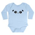 thumbnail image 1 of CafePress - Peekaboo Panda Body Suit - Long Sleeve Cotton Baby Bodysuit, 1 of 4