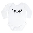 thumbnail image 1 of CafePress - Peekaboo Panda Body Suit - Long Sleeve Cotton Baby Bodysuit, 1 of 4