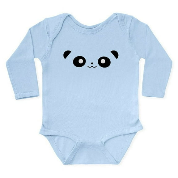 CafePress - Peekaboo Panda Body Suit - Long Sleeve Infant Bodysuit