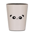thumbnail image 1 of CafePress - Peekaboo Panda - White/Black Shot Glass, Unique and Funny Shot Glass, 1 of 2