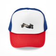 thumbnail image 1 of CafePress - Pelican Flying - Trucker Hat - Polyester Foam Front and Nylon Mesh Weave Back, 1 of 10