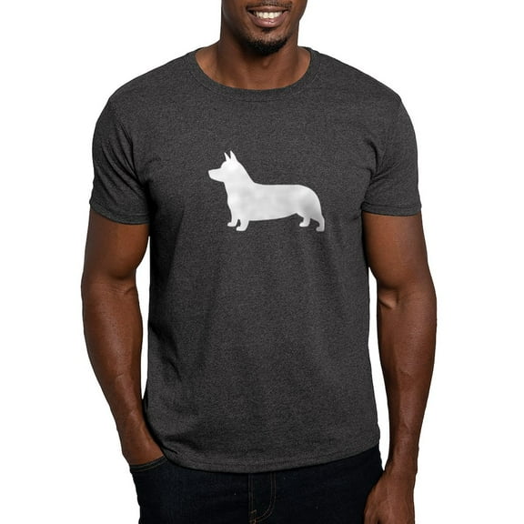 CafePress - Pembroke Welsh Corgi Dark T Shirt - Men's Classic Graphic Cotton T-Shirt