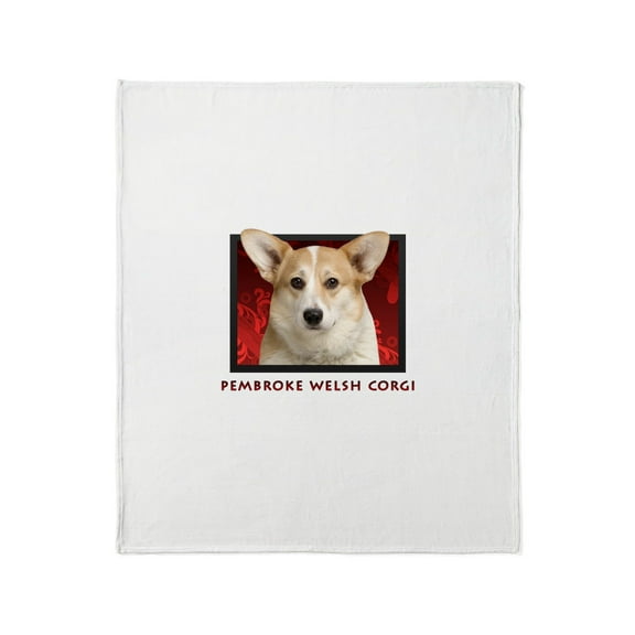 CafePress - Pembroke Welsh Corgi Throw Blanket - Soft Fleece Throw Blanket, 50"x60" Stadium Blanket