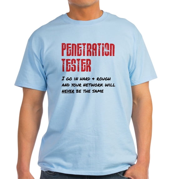 CafePress - Penetration Tester: Hard + Rough T Shirt - Men's Classic Graphic T-Shirt