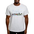 thumbnail image 1 of CafePress - Penguin Band Light T Shirt - Men's Classic Graphic T-Shirt, 1 of 4