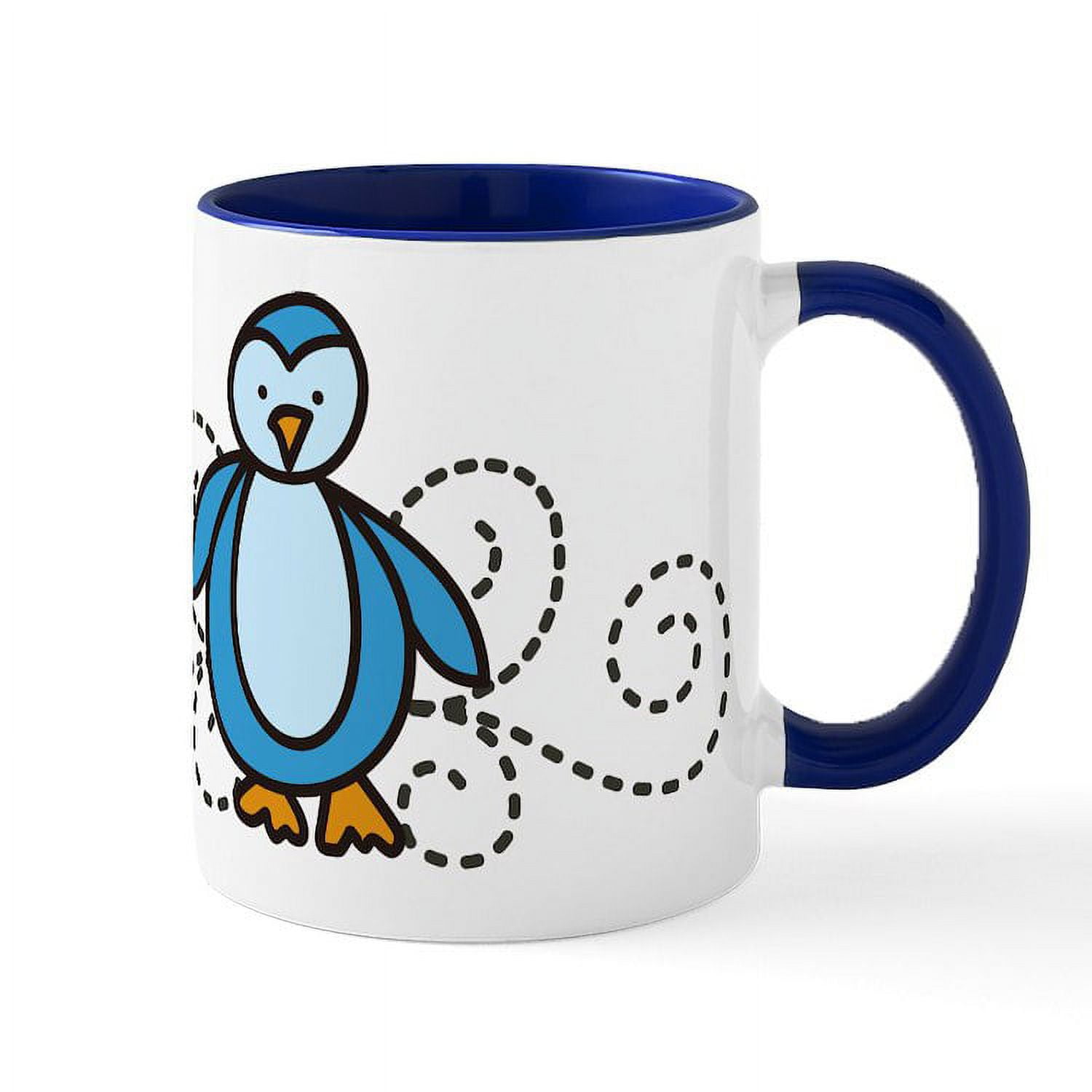 CafePress Penguin Mug 11 oz Ceramic Mug Novelty Coffee Tea Cup