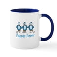 thumbnail image 1 of CafePress - Penguins Forever Mugs - 11 oz Ceramic Mug - Novelty Coffee Tea Cup, 1 of 4