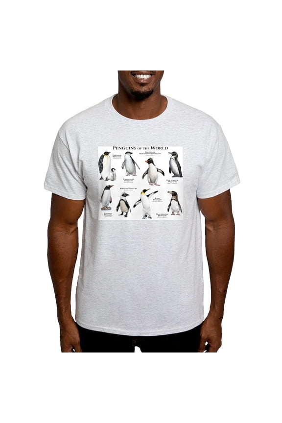 - Penguins Of The World Light T Shirt - Men's Classic Graphic T-Shirt