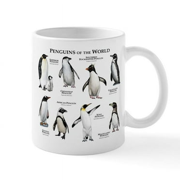 CafePress - Penguins Of The World Mug - 11 oz Ceramic Mug - Novelty Coffee Tea Cup