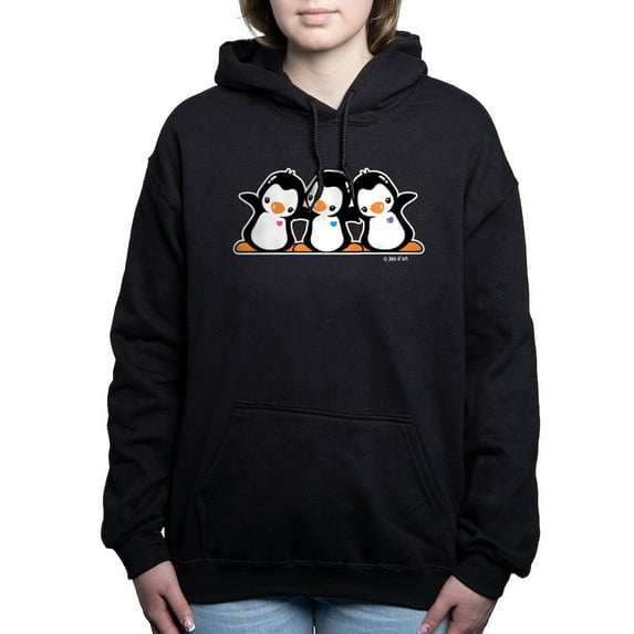 CafePress - Penguins (Together) - Pullover Hoodie, Classic & Comfortable Hooded Sweatshirt