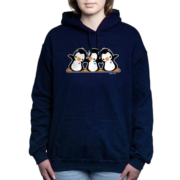 CafePress - Penguins (Together) - Pullover Hoodie, Classic & Comfortable Hooded Sweatshirt