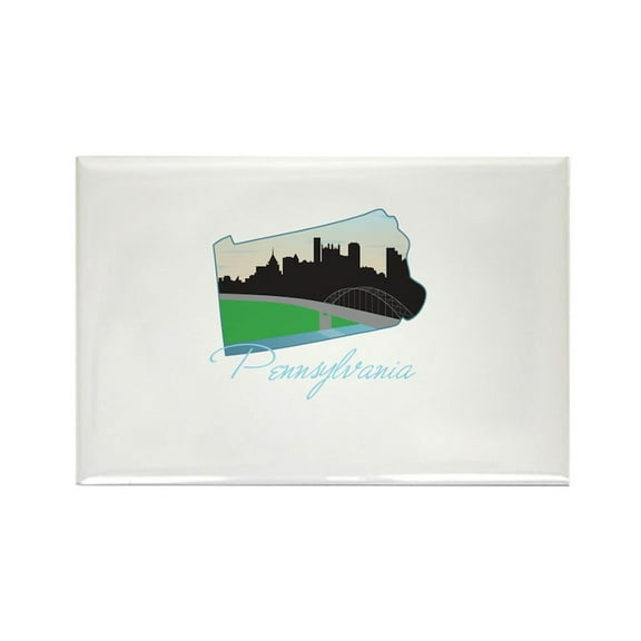 CafePress - Pennsylvania Magnets - Rectangle Magnet, 2"x3" Refrigerator Magnet