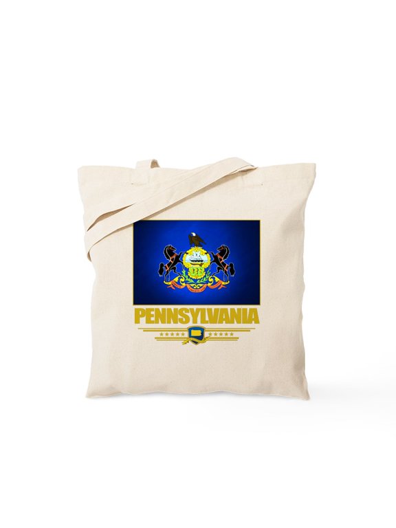 - Pennsylvania Pride Tote Bag - Unisex Canvas Tote Bag, Beige, 1-Piece