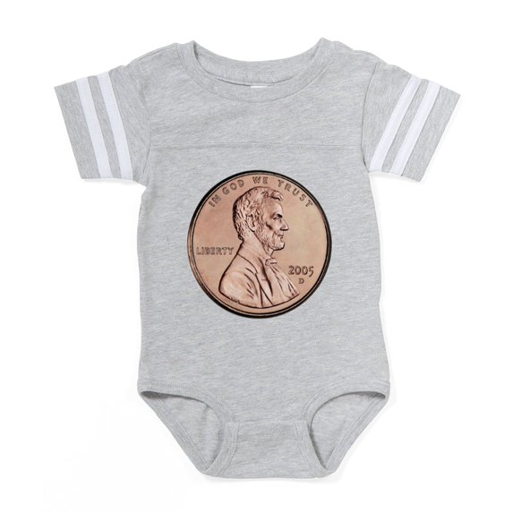 CafePress - Penny - Cute Infant Baby Football Bodysuit