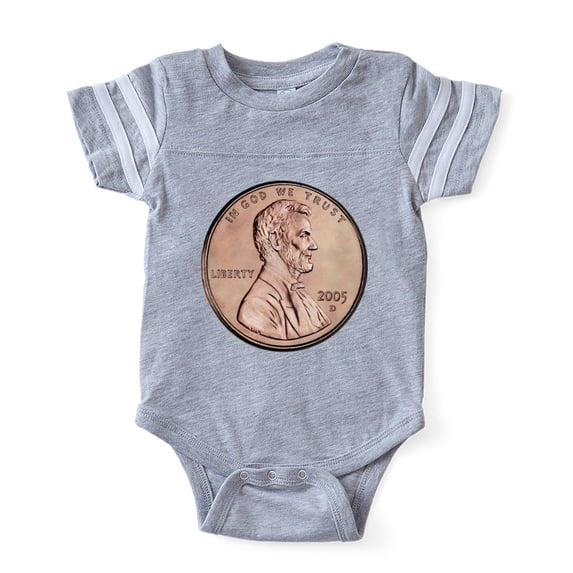 CafePress - Penny - Cute Infant Baby Football Bodysuit