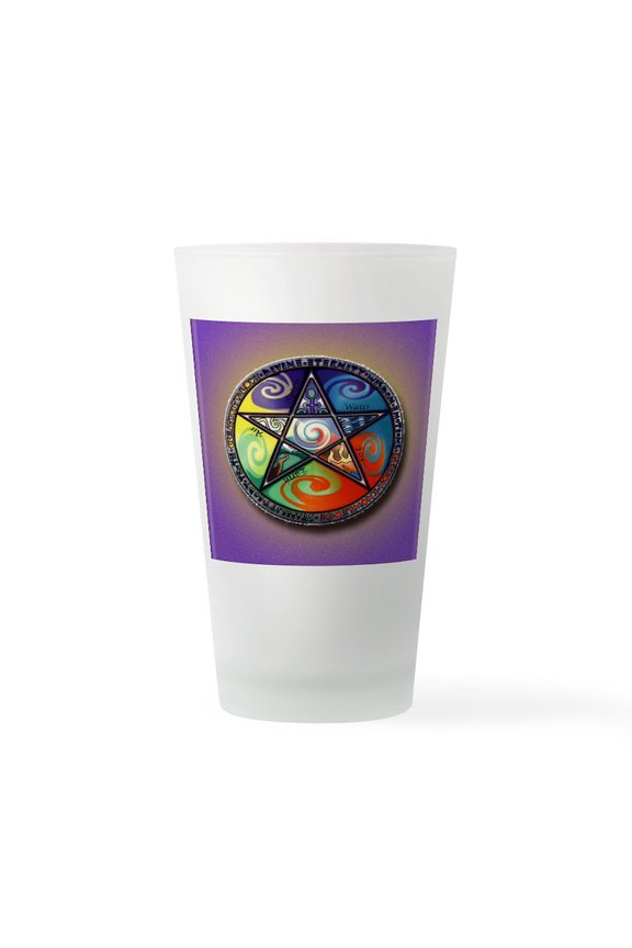 - Pentacle Elements I Phone Slider - Pint Glass, Drinking Glass, 16 oz. CafePress