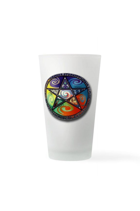 - Pentacle Elements - Pint Glass, Drinking Glass, 16 oz. CafePress