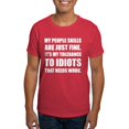 thumbnail image 1 of CafePress - People Skills Idiots T Shirt - Men's Classic Graphic Cotton T-Shirt, 1 of 4