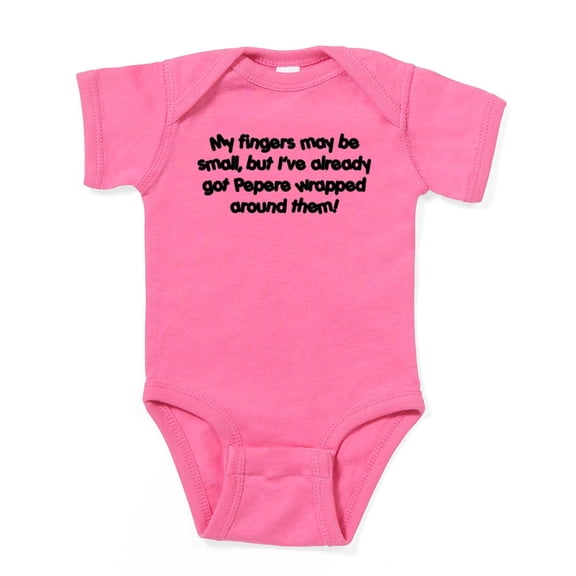 CafePress - Pepere Wrapped - Cute Infant Bodysuit Baby Romper - Size Newborn - 24 Months