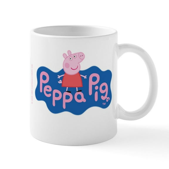 CafePress - Peppa Pig - 11 oz Ceramic Mug - Novelty Coffee Tea Cup