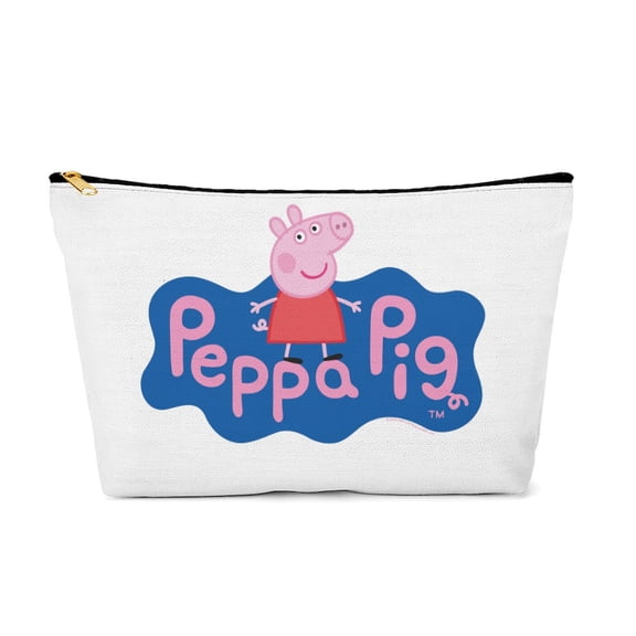 CafePress - Peppa Pig - 12.5" x 7" Makeup Bag