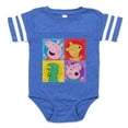 thumbnail image 1 of CafePress - Peppa Pig And Friends Square Baby Football Bodysui - Cute Infant Baby Football Bodysuit, 1 of 3
