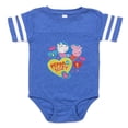 thumbnail image 1 of CafePress - Peppa Pig And Suzy Hearts - Cute Infant Baby Football Bodysuit, 1 of 3