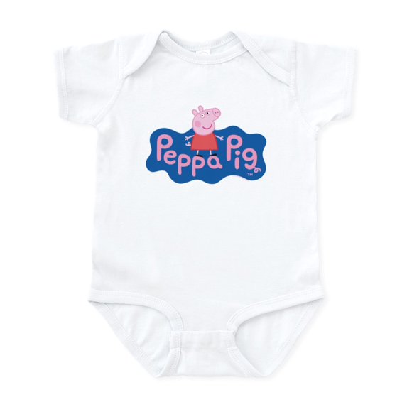CafePress - Peppa Pig - Baby Light Bodysuit, Size Newborn - 24 Months