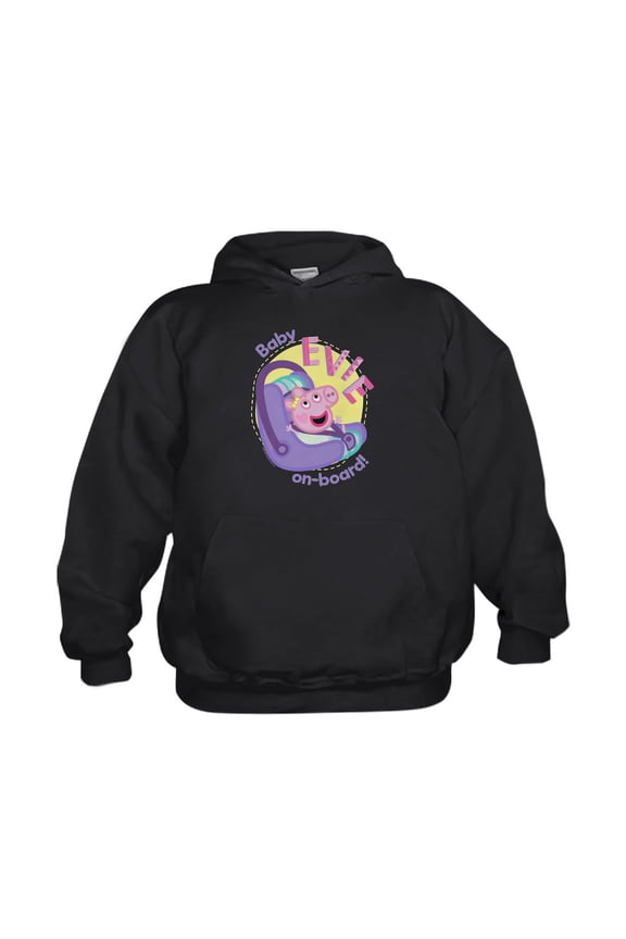 - Peppa Pig: Baby On Board! - Kids Hooded Sweatshirt, Classic Hoodie