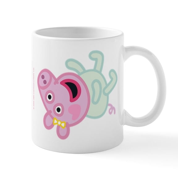 CafePress - Peppa Pig: Baby Pig - 11 oz Ceramic Mug - Novelty Coffee Tea Cup