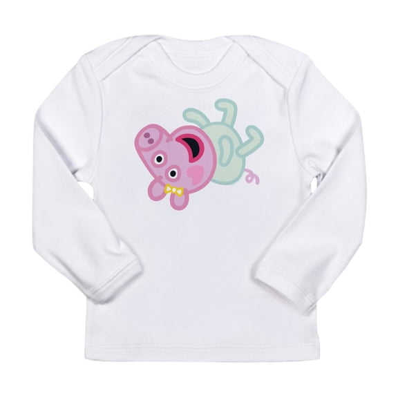 CafePress - Peppa Pig: Baby Pig Long Sleeve Infant T Shirt - Long Sleeve Infant T-Shirt